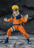 Bandai S.H.Figuarts Naruto Naruto Uzumaki No.1 Most Unpredictable Ninja Action Figure