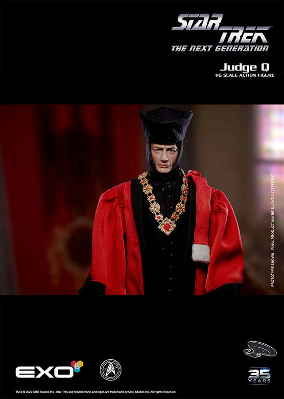 EXO-6 Star Trek The Next Generation Judge Q 1/6 Scale 12