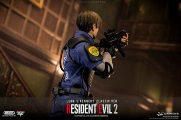 Figura - Leon S. Kennedy Resident Evil 2 Damtoys Nueva