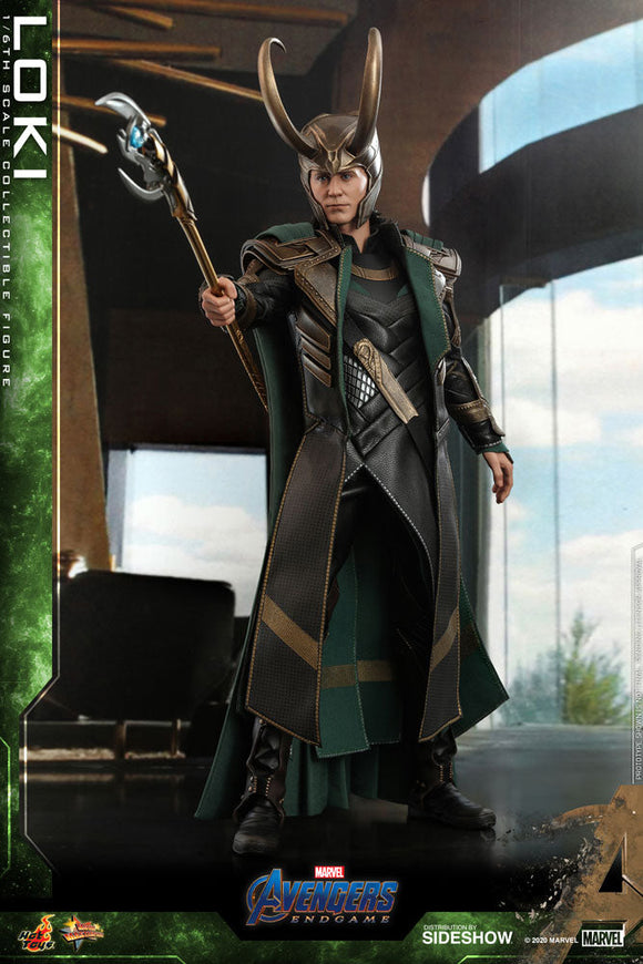 Hot Toys Marvel Comics Avengers Endgame Loki 1/6 Scale Collectible Figure