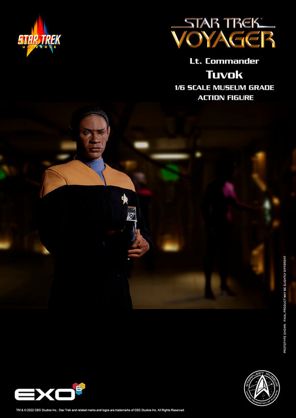 EXO-6 Star Trek: Voyager Lt. Commander Tuvok  1/6 Scale 12