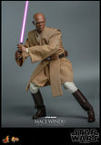 Hot Toys Star Wars Episode II: Attack of the Clones Mace Windu 1/6 Scale 12" Collectible Figure