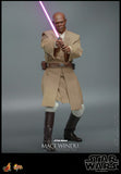 Hot Toys Star Wars Episode II: Attack of the Clones Mace Windu 1/6 Scale 12" Collectible Figure