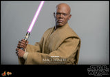 Hot Toys Star Wars Episode II: Attack of the Clones Mace Windu 1/6 Scale 12" Collectible Figure