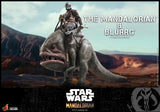 Hot Toys Star Wars The Mandalorian - Television Masterpiece Series Mandalorian & Blurrg 1/6 Scale Collectible Figure Set