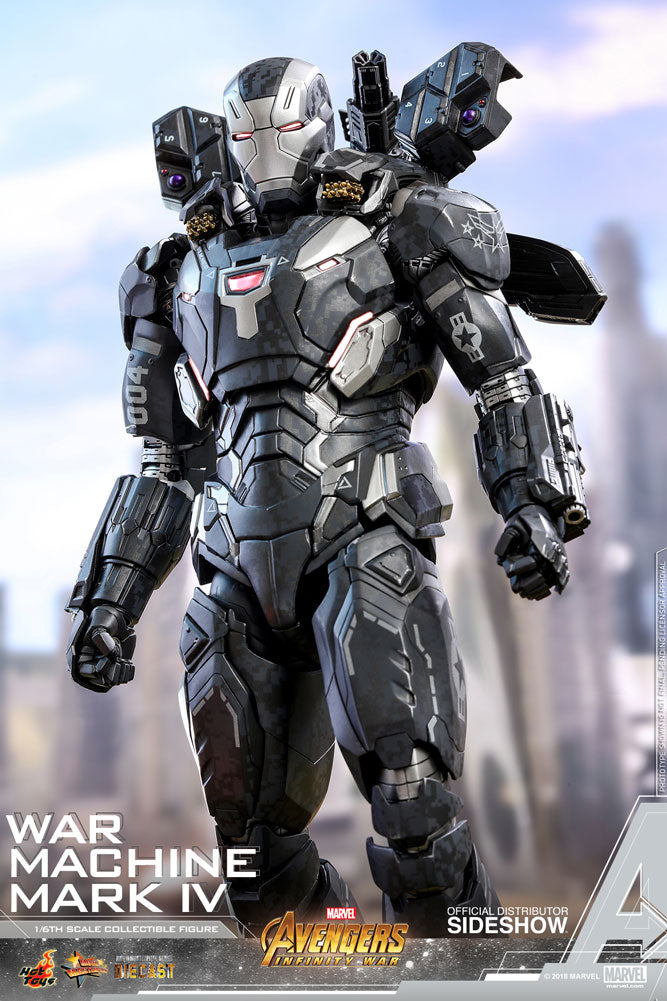 Hot Toys Marvel Avengers Infinity War War Machine Mark IV Diecast