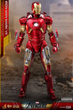 Hot Toys Marvel The Avengers Iron Man Mark VII Diecast 1/6 Scale Action Figure