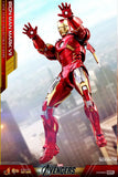 Hot Toys Marvel The Avengers Iron Man Mark VII Diecast 1/6 Scale Action Figure