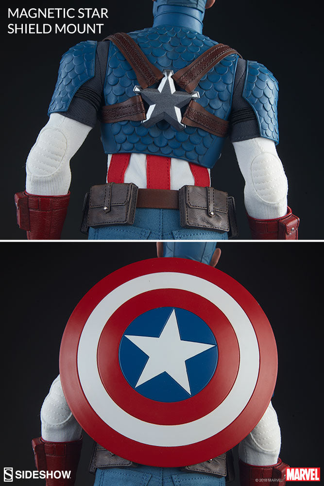 Sideshow Marvel Comics Captain America 1/6 Scale 12