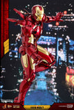 Hot Toys Marvel Iron Man 2 Iron Man Mark IV Diecast Figure with Suit-up Gantry 1/6 Scale Figure Set