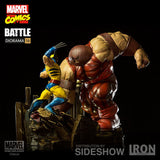 Iron Studios Marvel Comics X-Men Wolverine vs Juggernaut 1/6 Scale Battle Diorama Statue