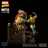 Iron Studios Marvel Comics X-Men Wolverine vs Juggernaut 1/6 Scale Battle Diorama Statue