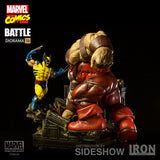 Iron Studios Marvel Comics X-Men Wolverine vs Juggernaut 1/6 Scale Battle Diorama Statue