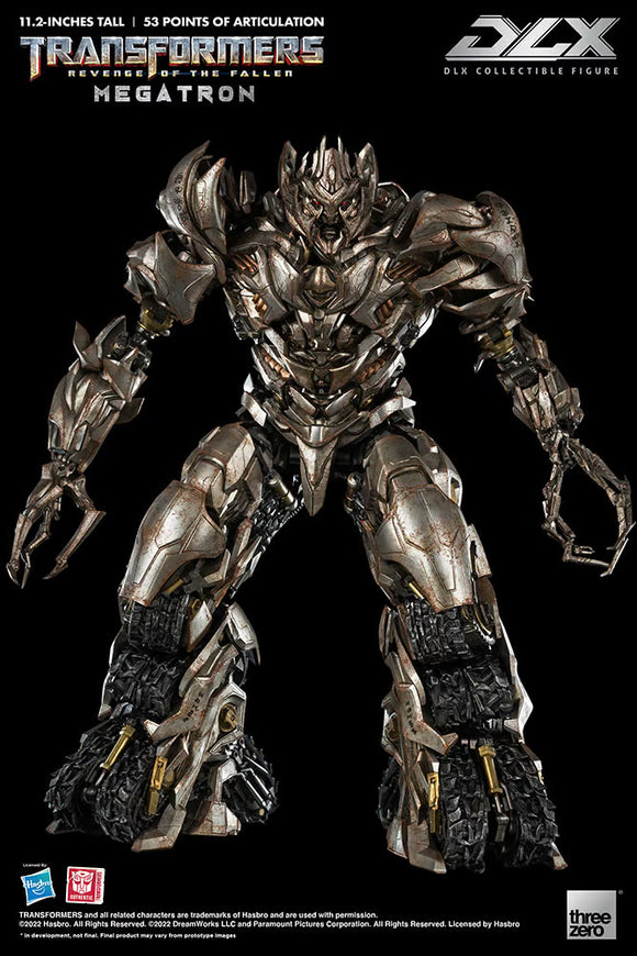 Threezero Transformers: Revenge of the Fallen Megatron DLX Scale Collectible Series Diecast Action Figure