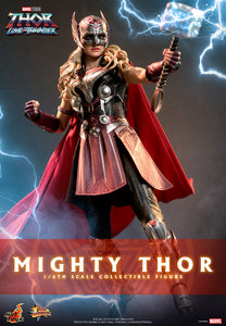 Hot Toys Marvel Comics Thor: Love and Thunder Mighty Thor (Jane Foster) 1/6 Scale Collectible Figure