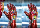 Hot Toys Marvel Comics Avengers Endgame Iron Man Nano Gauntlet Life Size Movie Prop Replica