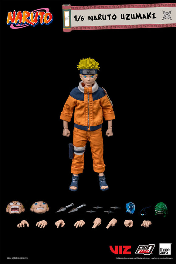 Threezero Naruto Naruto Uzumaki 1/6 Scale Collectible Figure