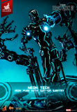 Hot Toys Marvel Comics Iron Man 2 Neon Tech Iron Man and Suit-Up Gantry 1/6 Scale Figure Set