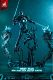 Hot Toys Marvel Comics Iron Man 2 Neon Tech Iron Man and Suit-Up Gantry 1/6 Scale Figure Set