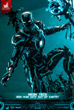 Hot Toys Marvel Comics Iron Man 2 Neon Tech Iron Man and Suit-Up Gantry 1/6 Scale Figure Set