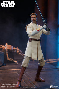 Sideshow Star Wars: The Clone Wars Obi-Wan Kenobi 1/6 Scale 12" Collectible Figure