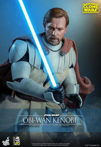 Hot Toys Star Wars: The Clone Wars Obi-Wan Kenob 1/6 Scale 12" Collectible Figure