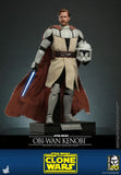 Hot Toys Star Wars: The Clone Wars Obi-Wan Kenob 1/6 Scale 12" Collectible Figure