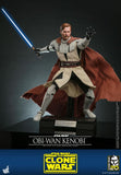 Hot Toys Star Wars: The Clone Wars Obi-Wan Kenob 1/6 Scale 12" Collectible Figure