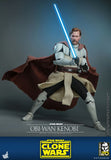 Hot Toys Star Wars: The Clone Wars Obi-Wan Kenob 1/6 Scale 12" Collectible Figure