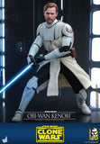 Hot Toys Star Wars: The Clone Wars Obi-Wan Kenob 1/6 Scale 12" Collectible Figure