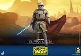 Hot Toys Star Wars: The Clone Wars Obi-Wan Kenob 1/6 Scale 12" Collectible Figure