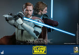 Hot Toys Star Wars: The Clone Wars Obi-Wan Kenob 1/6 Scale 12" Collectible Figure
