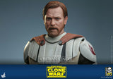 Hot Toys Star Wars: The Clone Wars Obi-Wan Kenob 1/6 Scale 12" Collectible Figure