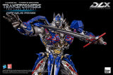 Threezero Transformers The Last Knight DLX Scale Collectible Series Optimus Prime Diecast Action Figure