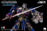 Threezero Transformers The Last Knight DLX Scale Collectible Series Optimus Prime Diecast Action Figure