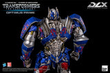 Threezero Transformers The Last Knight DLX Scale Collectible Series Optimus Prime Diecast Action Figure