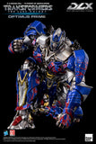 Threezero Transformers The Last Knight DLX Scale Collectible Series Optimus Prime Diecast Action Figure