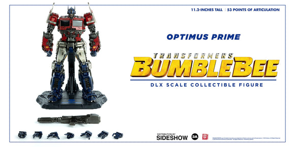 ThreeA Toys Transformers Bumblebee Movie Optimus Prime DLX Scale - Die-Cast Metal Collectible Figure