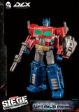 Threezero Transformers War for Cybertron Trilogy Optimus Prime DLX Collectible Figure