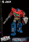 Threezero Transformers War for Cybertron Trilogy Optimus Prime DLX Collectible Figure
