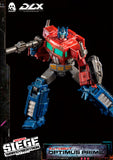Threezero Transformers War for Cybertron Trilogy Optimus Prime DLX Collectible Figure