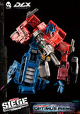 Threezero Transformers War for Cybertron Trilogy Optimus Prime DLX Collectible Figure