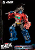 Threezero Transformers War for Cybertron Trilogy Optimus Prime DLX Collectible Figure
