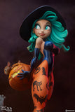 Sideshow Chris Sanders Happy HallowQueens Collection Pumpkin Witch Statue
