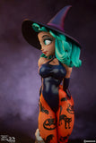 Sideshow Chris Sanders Happy HallowQueens Collection Pumpkin Witch Statue
