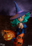 Sideshow Chris Sanders Happy HallowQueens Collection Pumpkin Witch Statue