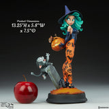 Sideshow Chris Sanders Happy HallowQueens Collection Pumpkin Witch Statue