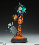Sideshow Chris Sanders Happy HallowQueens Collection Pumpkin Witch Statue