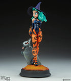Sideshow Chris Sanders Happy HallowQueens Collection Pumpkin Witch Statue