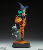 Sideshow Chris Sanders Happy HallowQueens Collection Pumpkin Witch Statue